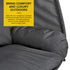 Luna Hanging Folding Egg Chair - Grey
